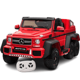 Carro Eletrico Belfix Mercedes G63 Amg 12v Controle Vermelho