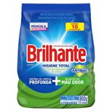 Sabão Em Pó Brilhante Higiene Total Sanitizante 800g - Embalagem C/ 16 Unidades