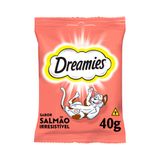 Petisco Dreamies Salmão Para Gatos Adultos 40g