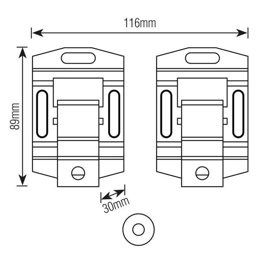 Suporte Fixo Brasforma para TV de 10 a 85 polegadas - SBRU859 - imagem 3