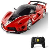 Carrinho De Controle Remoto Ferrari Escala 1:24 Para Adultos E Crianças, Bezgar, Vermelho