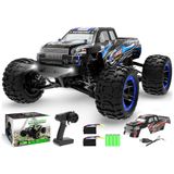 Carrinho De Controle Remoto Off Road Escala 1:16, Atinge 48 Km/h, Exhobby, Azul