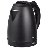 Chaleira Elétrica 1,7l Em Aço Inoxidável Com Fervura Rápida, Desligamento Automático E Base Giratória, 1100w, Cook With Color, Preta