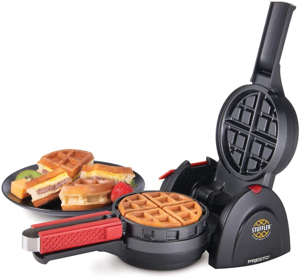 Presto Máquina de Waffles Belga Recheados Preto 110V