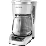 BLACK + DECKER Cafeteira Programável de 2.8L com Controle Digital, 975W/110V, Aço Inoxidável.