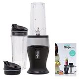 Ninja Liquidificador Pessoal, 700 watts e (2) xícaras de 470 ML com tampas de Bico (QB3001SS)