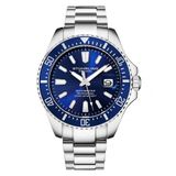 Relogio Masculino Stuhrling Depthmaster 3950a Quartzo 42mm, Azul