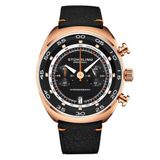 Relogio Masculino Stuhrling Roadster 1000.03 Quartzo 44mm Com Cronografo, Preto