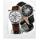 Relogio Masculino Stuhrling Atrium 3942 Quartzo 42mm, Marrom