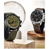 Relogio Masculino Stuhrling Aviador 929 Quartzo 45mm, Verde