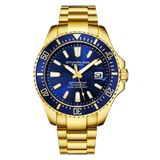 Relogio Masculino Stuhrling 3950a.8 Quartzo 42mm, Dourado