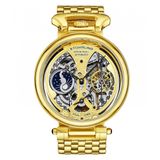 Relogio Masculino Stuhrling Emperors Grandeur 4003 Automatico 46mm, Dourado