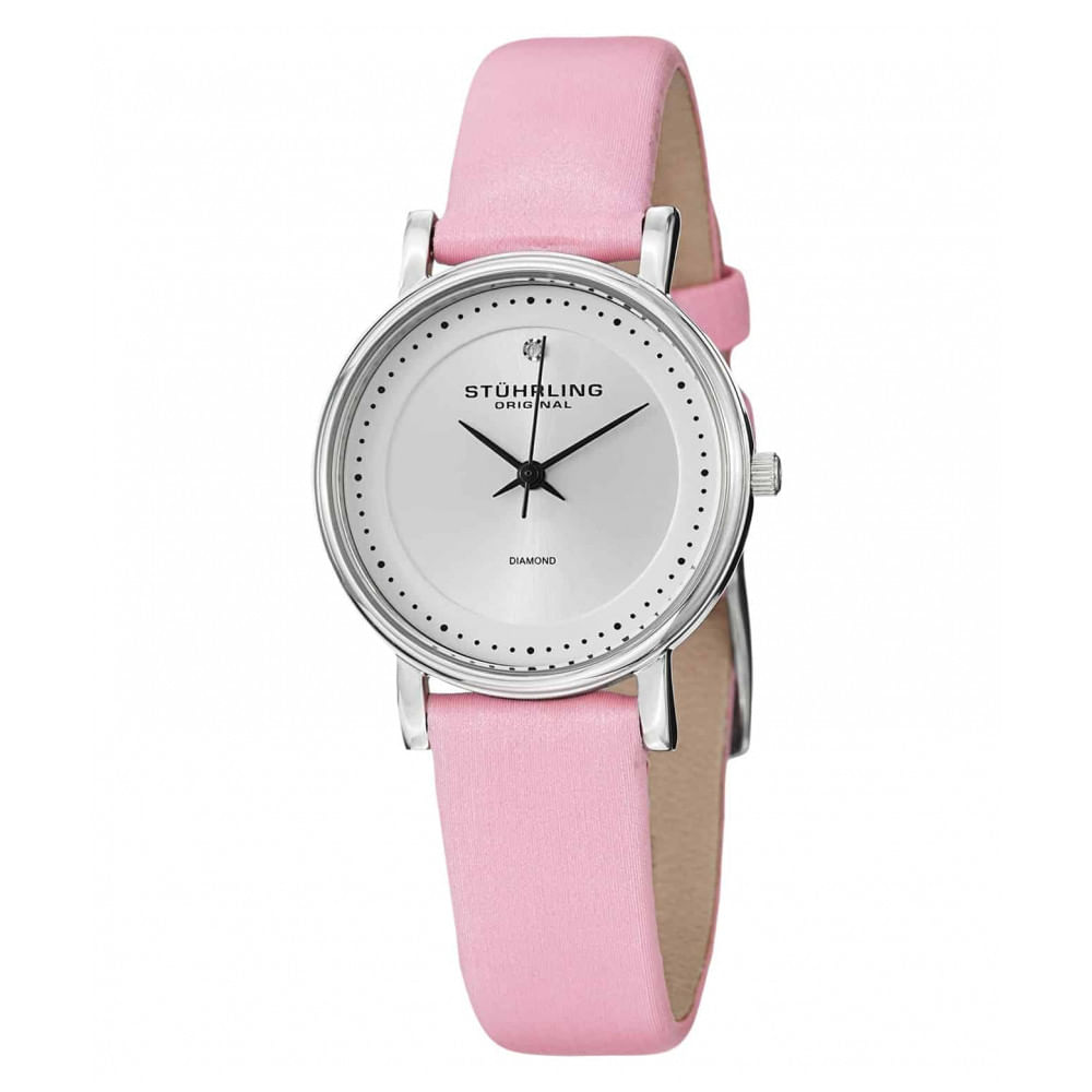 Relogio Feminino Stuhrling Lady Casatorra 734l Quartzo 29mm, Rosa