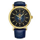 Relogio Masculino Stuhrling Dueto 899 Quartzo 42mm, Dourado E Azul