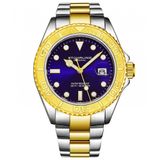 Relogio Masculino Stuhrling Oceana 3967.5 Quartzo 42mm, Prata E Dourado