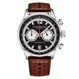 Relogio Masculino Stuhrling Monaco 933 Quartzo 44mm Com Cronografo, Marrom