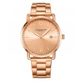 Relogio Masculino Stuhrling Oslo 3902 Quartzo 38mm, Rose Gold