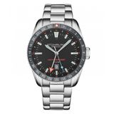 Relogio Masculino Stuhrling Gmt 4017 Quartzo , Mergulhador