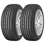 Jogo 2 Pneus Continental Aro 17 Contipremiumcontact 2 * 205/50r17 89y Run Flat