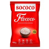 Coco Sococo Em Flocos 100g Embalagem Com 24 Unidades