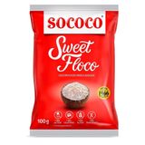 Coco Sococo Em Flocos Úmido E Adoçado 100g Embalagem Com 24 Unidades