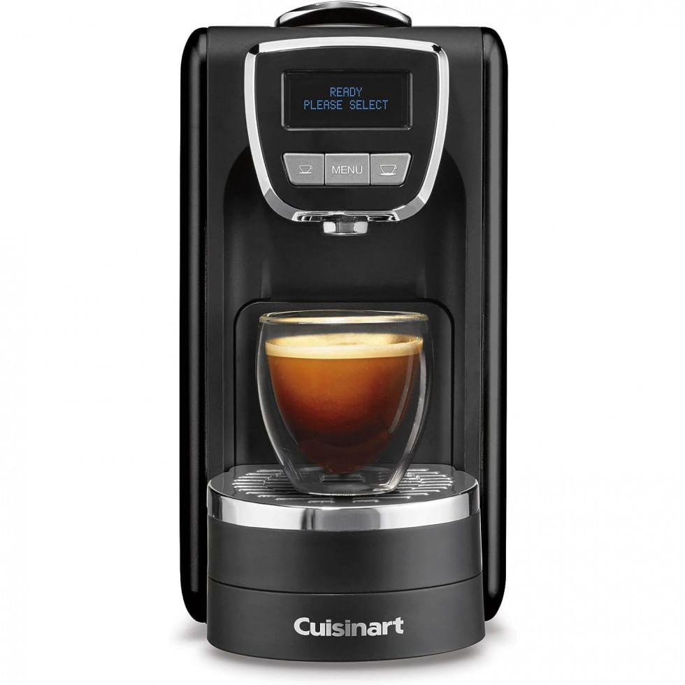 Cafeteira Eletrica Expresso 19 Bar Com Tela Lcd, 110v, Cuisinart Em 15, Preto