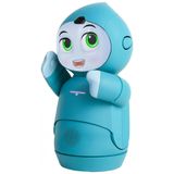 Robô Moxie Educativo Com Tecnologia Ia Gpt Aumenta A Confiança Das Crianças, 5 A 10 Anos, Azul