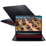 Notebook Gamer Acer Nvidia Geforce Gtx 1650 Core I5-11400h 8gb 256gb Ssd Tela Full Hd 15.6 Windows 11 Nitro 5 An515-57-579b