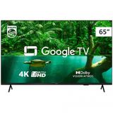 Smart Tv 65 Uhd 4k Philips 65pug7408/78 Google Tv Hdr10+ Dolby Vision Dolby Atmos Bluetooth 5.0 E Chromecast