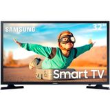 Smart Tv Led 32'' Hd Samsung T4300 Hdr Wi-fi Tizen Dolby Digital Plus 2 Hdmi 1 Usb Preta 2020