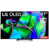 Smart Tv 77 Polegadas 4k Lg Oled77c3psa Evo 120hz G-sync Freesync Bluetooth Thinq Ai 4 Hdmis