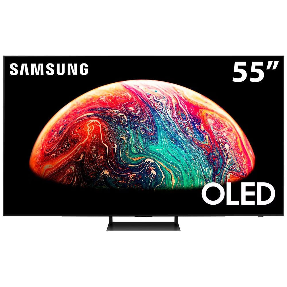 Smart Tv 55 Oled 4k Samsung 55s90c Pontos Quânticos, Painel Até 144hz, Processador Com Ia