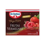Chá Dr Oetker Flores &amp; Frutas Vermelhas Com 15 Saquinhos 30g Chá Dr Oetker Capim-cidreira, Limão E Gengibre Com 15 Saquinhos 15g