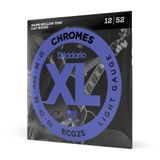 Encordoamento Guitarra 12-52 D Addario Xl Chromes Ecg25 [f035]