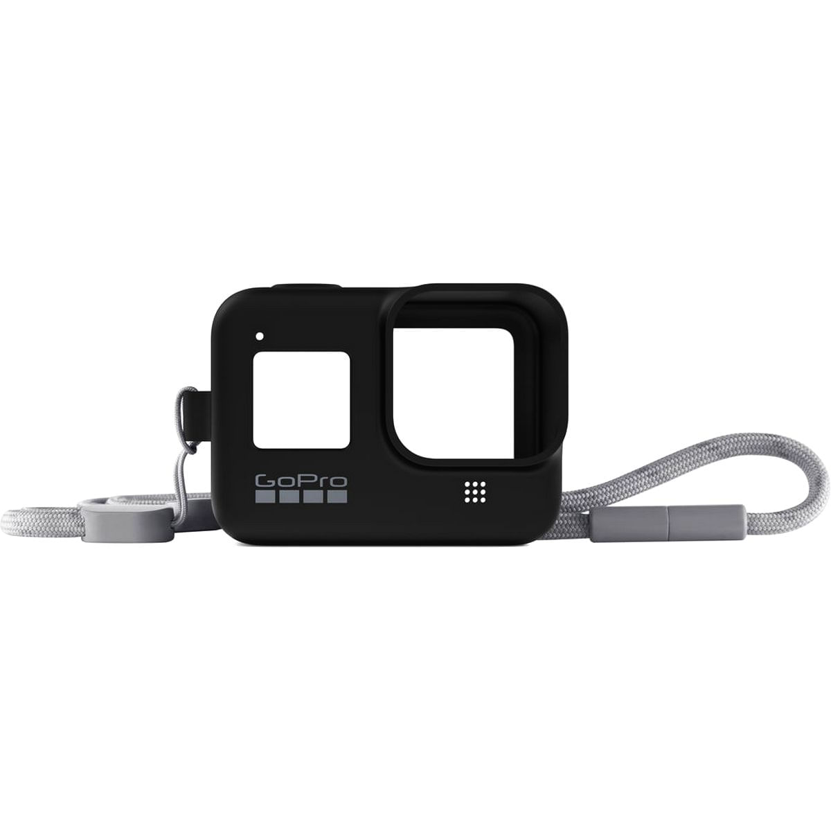 Capa Silicone Sleeve + Cordão Lanyard Original Para Gopro 8 Black