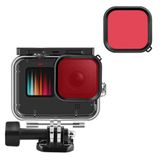 Filtro Mergulho Vermelho Para Gopro 9, 10, 11 E 12 Black