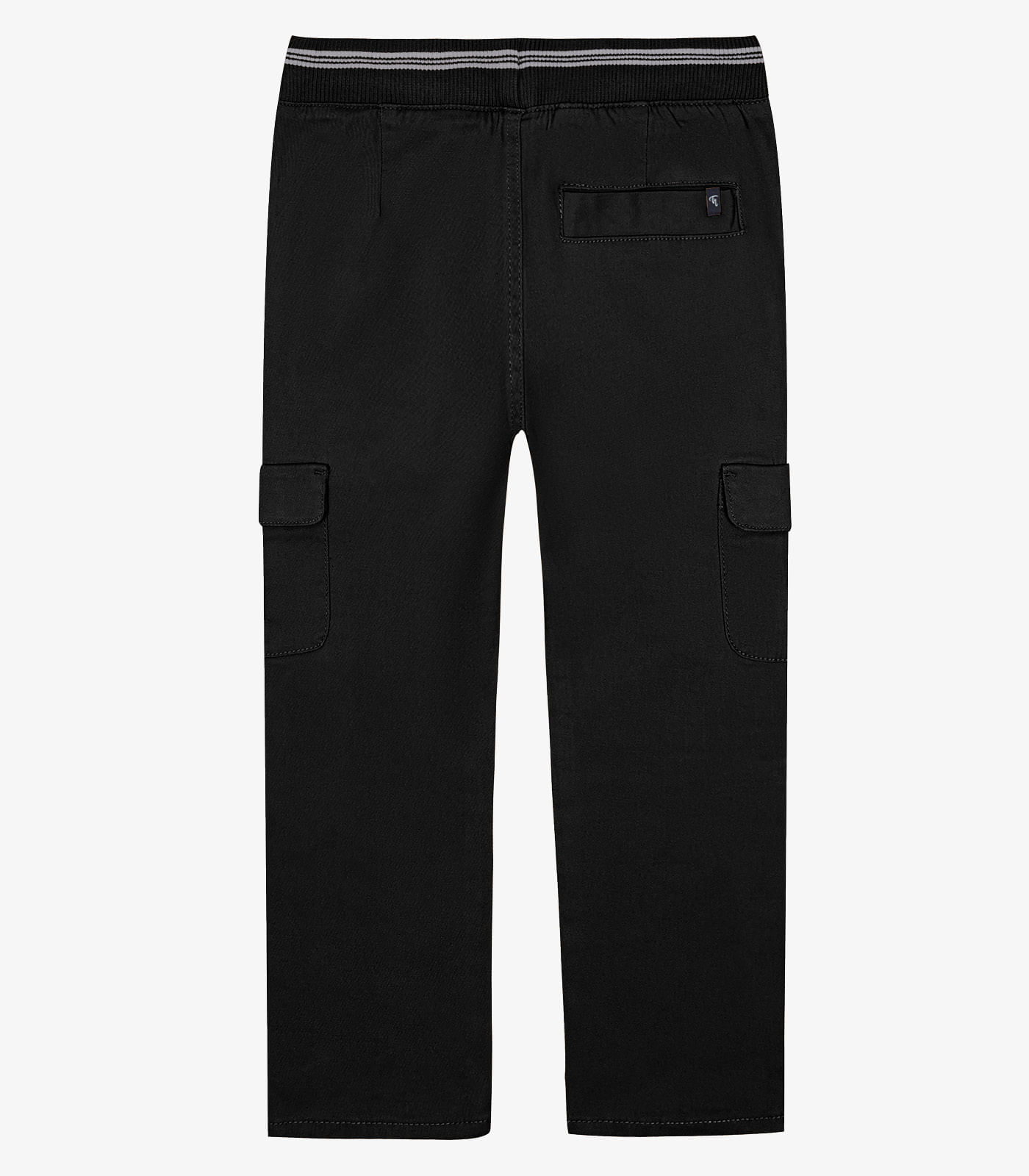 Calça Infantil Masculina Em Sarja Trick Nick Preto 10