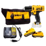 Parafusadeira E Furadeira 12v 3/8 Pol 2 Baterias Bivolt Dcd710d2-br Dewalt