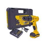Furadeira Parafusadeira Impacto 3/8 12 V Bateria Com Maleta