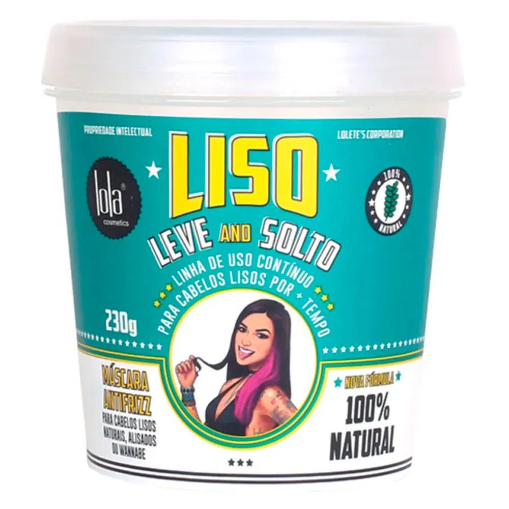 Lola Cosmetics Liso Leve And Solto Máscara Capilar 230g  230 G