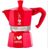 Cafeteira Expresso Italiano Bialetti Moka Express Coffee Fest Em Alumínio 3 Xícaras