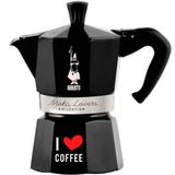 Cafeteira Expresso Italiano Bialetti Moka Express Coffee Fest Em Alumínio - 3 Xícaras