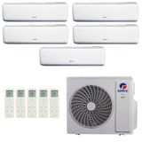 Ar-condicionado Multi Split Inverter R-32 Gree 42.000 (4x Evap Hw 9.000 + 1x Evap Hw 24.000) Quente/frio 220v