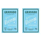 Kit 2 Sabonetes Em Barra Glicerina Tradicional Granado 90g