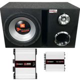 Caixa Trio Tornado Jbl 3000 + D405 + St400 + Módulo Taramps