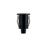 Embutido De Solo Led Stella Way Ring 1w Bivolt Preto 3000k Luz Amarela
