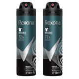 Kit Desodorante Aerosol Rexona Cotton Dry Azul 150ml - 2 Unidades