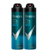 Kit Desodorante Aerosol Rexona Men Impacto 150ml - 2 Unidades