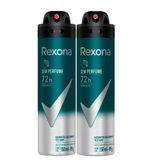 Kit Desodorante Aerosol Rexona Men Sem Perfume 150ml - 2 Unidades