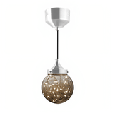 Luminária Pendente Led Decorativo Ara Fumê Globo Taschibra 5w